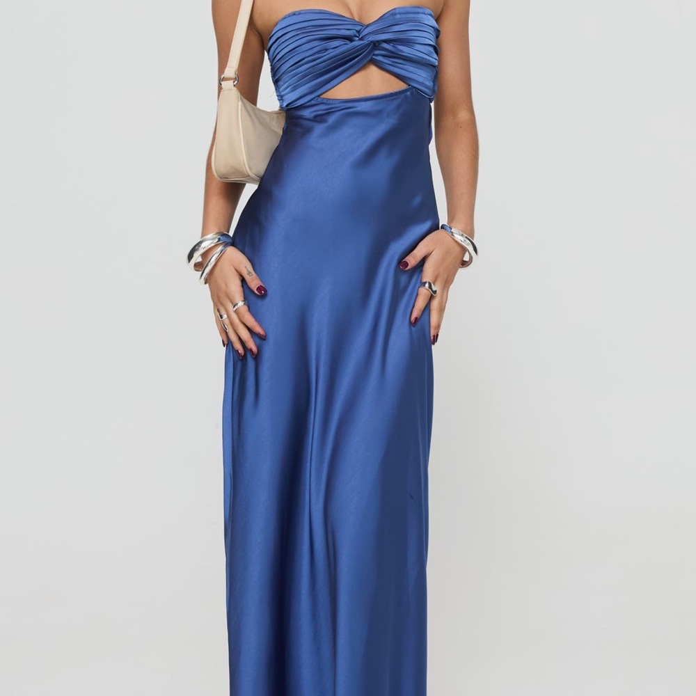 Elegant Blue Evening Dress